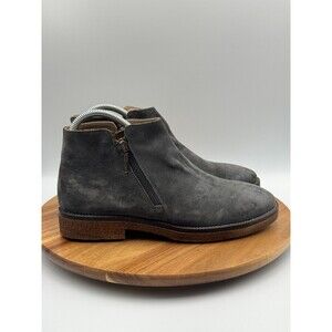 ITALEAU Waterproof Foliana Suede Chelsea Boots Booties Black EU 39.5 US 9